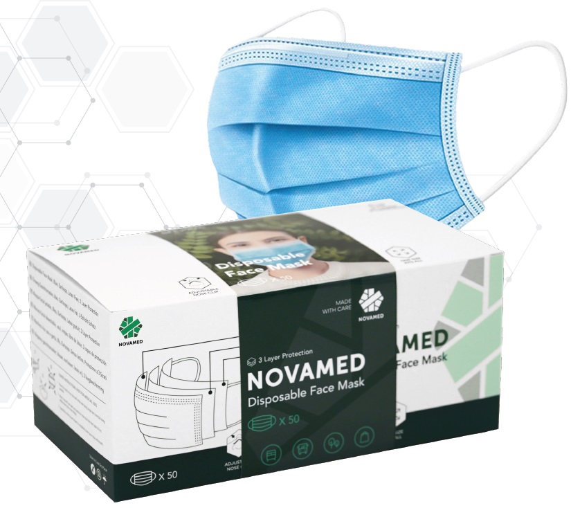 Disposable 3 Layer Face Masks